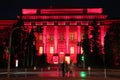 Red building of Kiev National University, Ukraine Royalty Free Stock Photo