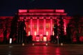 Red building of Kiev National University, Ukraine Royalty Free Stock Photo