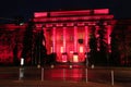 Red building of Kiev National University, Ukraine Royalty Free Stock Photo