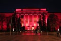 Red building of Kiev National University, Ukraine Royalty Free Stock Photo