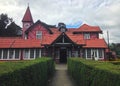 Red building post office Nuwara Eliya