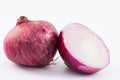 Red bulb onion Allium cepa Royalty Free Stock Photo