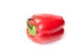 Red bulgarian pepper Royalty Free Stock Photo