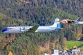 Red Bull The Flying Bulls  Douglas DC-6B Royalty Free Stock Photo