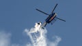 Red Bull Helicopter Royalty Free Stock Photo