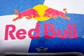 Red Bull mini cooper publicity car