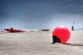 Red buoy Royalty Free Stock Photo