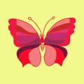 Red butterfly