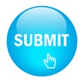 Submit web button Royalty Free Stock Photo