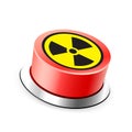 red button launch nuclear missile or assembly Royalty Free Stock Photo