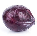 Red Cabbage Isolated Royalty Free Stock Photo