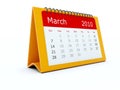 Red calendar Royalty Free Stock Photo