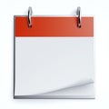 Red calendar Royalty Free Stock Photo