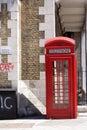 Red call box Royalty Free Stock Photo