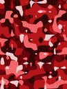 Red Camouflage Texture