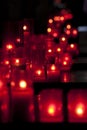 Red Candles Royalty Free Stock Photo