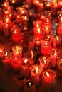 Red Candles Lighting Hope