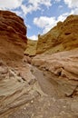 Red canyon Eilat. Middle East. Israel. Arava desert.