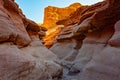 Red Canyon in the Eilat Mountains Royalty Free Stock Photo