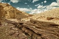 The Red Canyon tourist and geological attraction in Israel. HDR Royalty Free Stock Photo