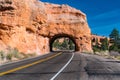 Red Canyon Tunnel, Utah Royalty Free Stock Photo