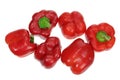 Red Capsicums Royalty Free Stock Photo