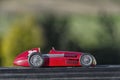 Red car of the Fangio era Royalty Free Stock Photo