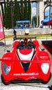Red car formula GT, Motor Show