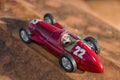 Red car of the Nuvolari era