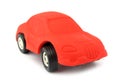 Red car rubber eraser Royalty Free Stock Photo