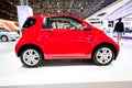 Red car Tayota iQ