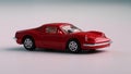 A red car toy Royalty Free Stock Photo