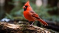 Exploring Cardinal\'s Dietary Habits In The Wild With Canon M50