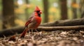 Exploring Cardinal Feeding Behavior In The Wild With Canon M50