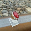 Red Carnelian Chalcedony Crystal Stone