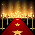 Red Carpet Royalty Free Stock Photo