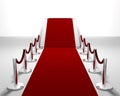 Red carpet Royalty Free Stock Photo
