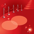 Red carpet Royalty Free Stock Photo