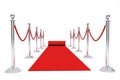 Red Carpet and Barrier Rope