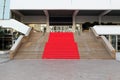Red carpet Cannes Royalty Free Stock Photo