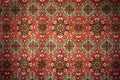 Red carpet. Fabric texture. Old red carpet. Fabric product Royalty Free Stock Photo