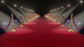 Red Carpet. Looped animation. HD 1080