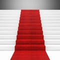 Red carpet stair