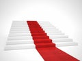 Red carpet stair