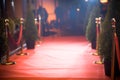 Red carpet - is traditionally used to mark the route taken by heads of state on ceremonial and formal occasions