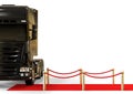 Red carpet Vip Truck Royalty Free Stock Photo