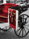 Red carriage Royalty Free Stock Photo