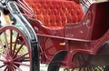 Red carriage Royalty Free Stock Photo