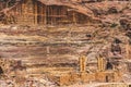 Red Carved Amphitheater Petra Jordan