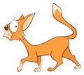 Illustration of a Cute Cat. Cartoon Character